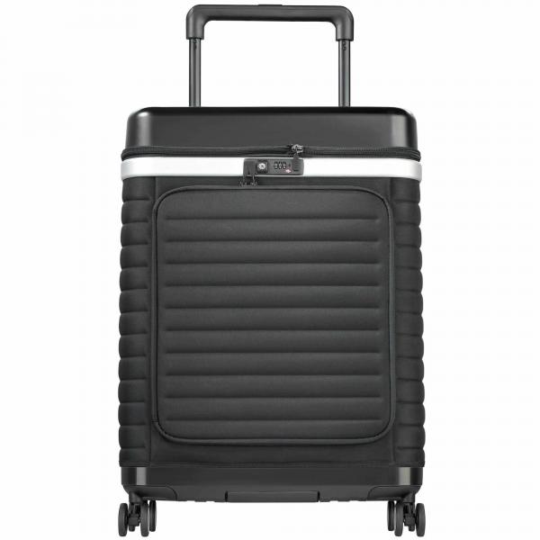 Pull Up | Suitcase Reisekoffer mit patentiertem Regalsystem (urban black)